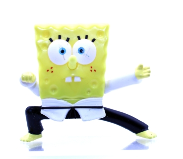 Spongebob Squarepants "Lost in Time" als Tai Chi Master Spielfigur von Burger King